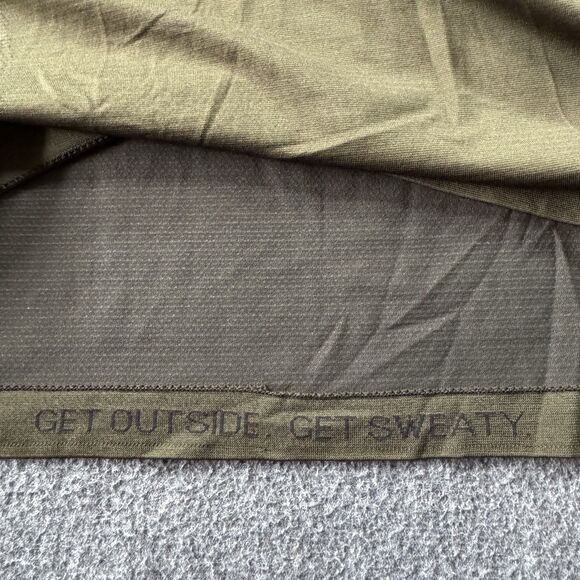 Lululemon Shirt Men XXL Green Metal Vent Tech Performance Daily Athleisure - Picture 5 of 8